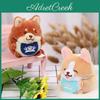 Shiba Inu Plüschtier Hochzeits-Wurfpuppe Kurzer Plüsch für Geschenk und Dekoration