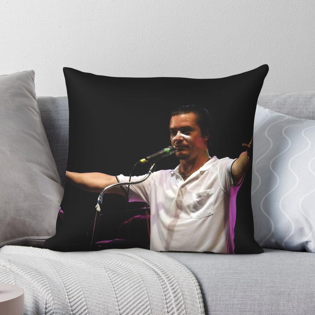 Fant?mas Mike Patton Big Day Out Square Pillowcase Polyester Linen Velvet Printed Zip Decor Pillow Case Room Cushion Case