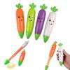 Stretchable Carrot Sword Toy For Kids Realistic 3d Gravity Knife Anti-stress Plaything