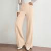 Women's High Waist Casual Color Wide Leg Dress Pants with Loose Fit