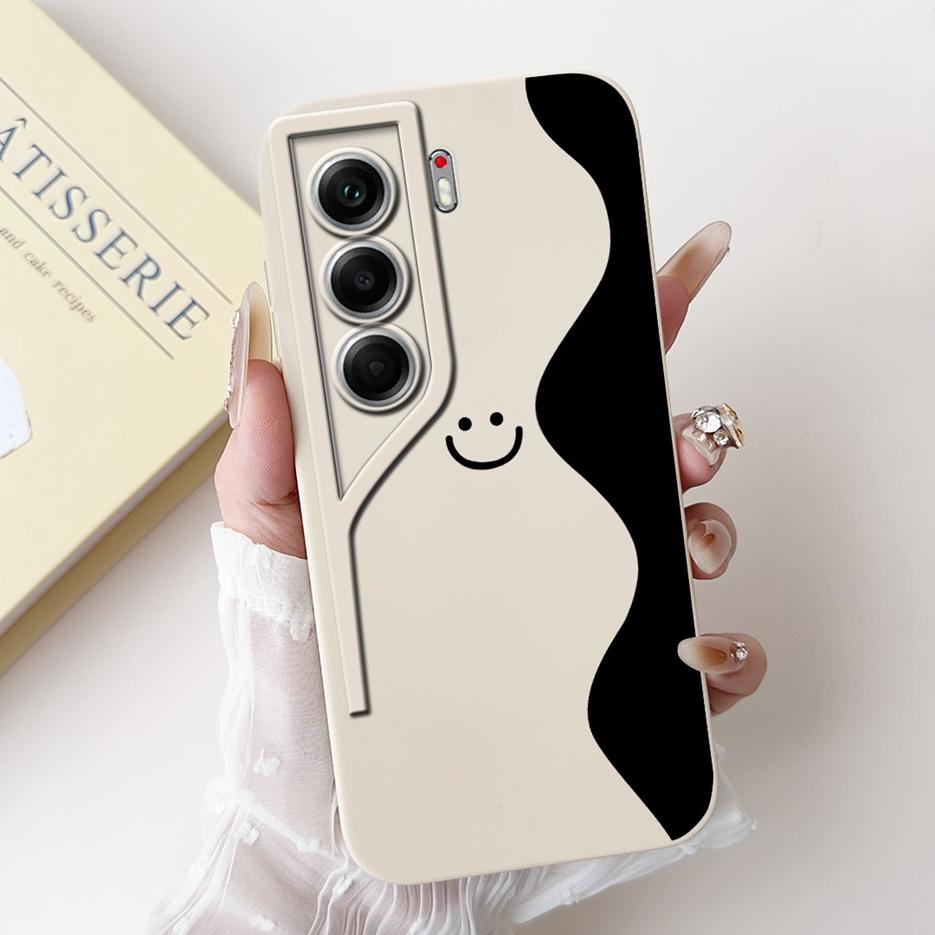For Tecno Camon 40 Pro 4G Case CM6 Luxury Art Painted Cover Shockproof Phone Case For Tecno Camon40 Camon 40 Pro CM7 Soft Fundas