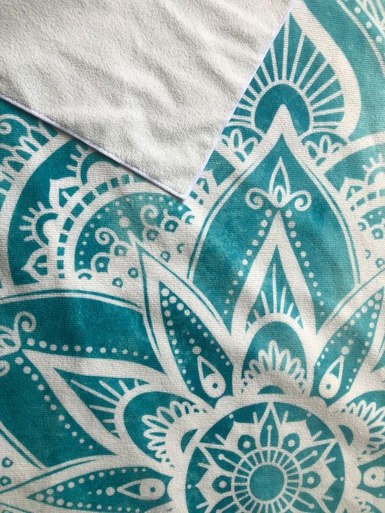 Mandala Rundes Strandtuch Mikrofaser Wasseraufnahme Sport Meer Strand Yoga Matte Mit Quasten Drucken Großes Handtuch Liegehandtücher 150cm