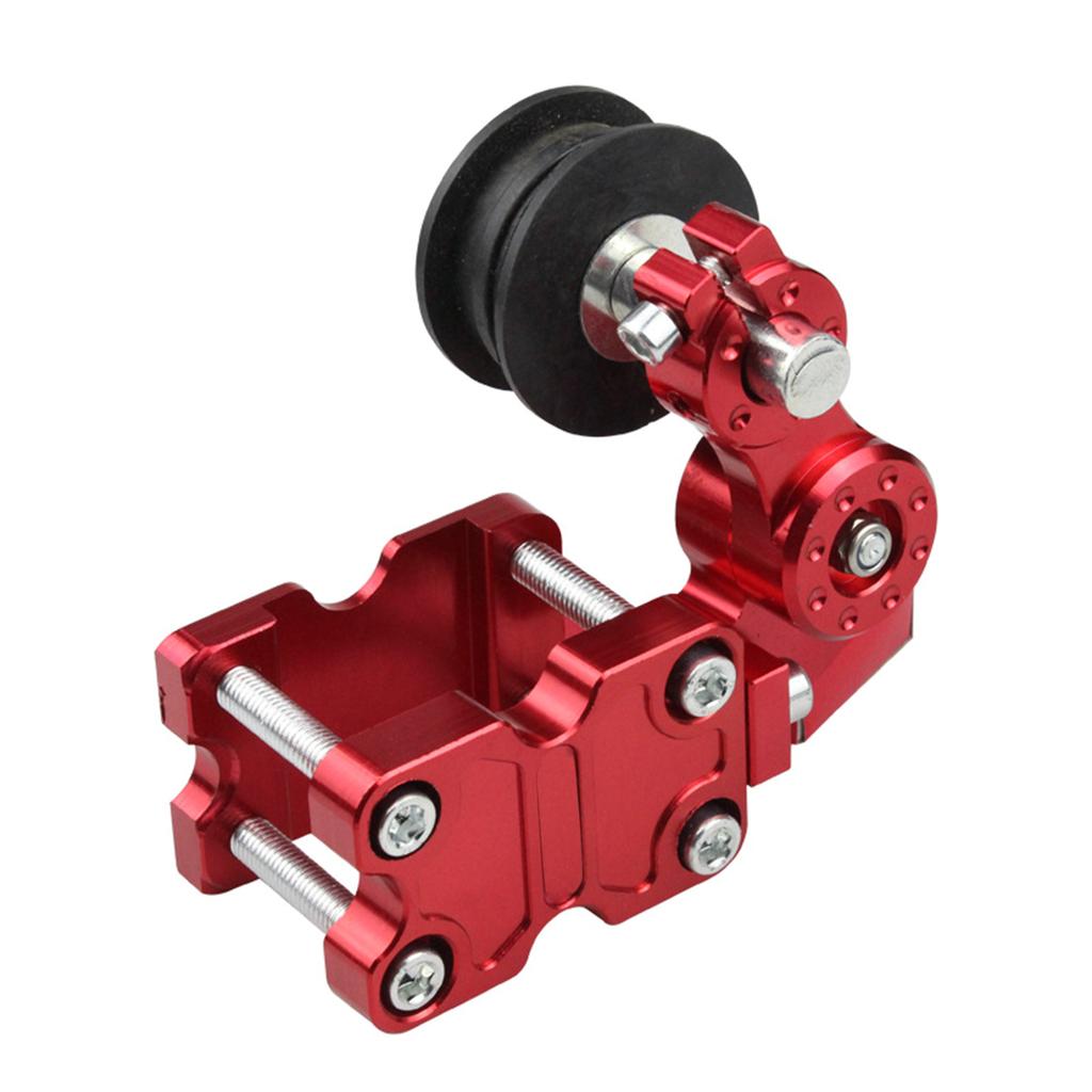 Universal Aluminum Motorcycles Chain Tensioner Adjuster Roller Tools Modified Accessories For Dirt Pit Bike ATV