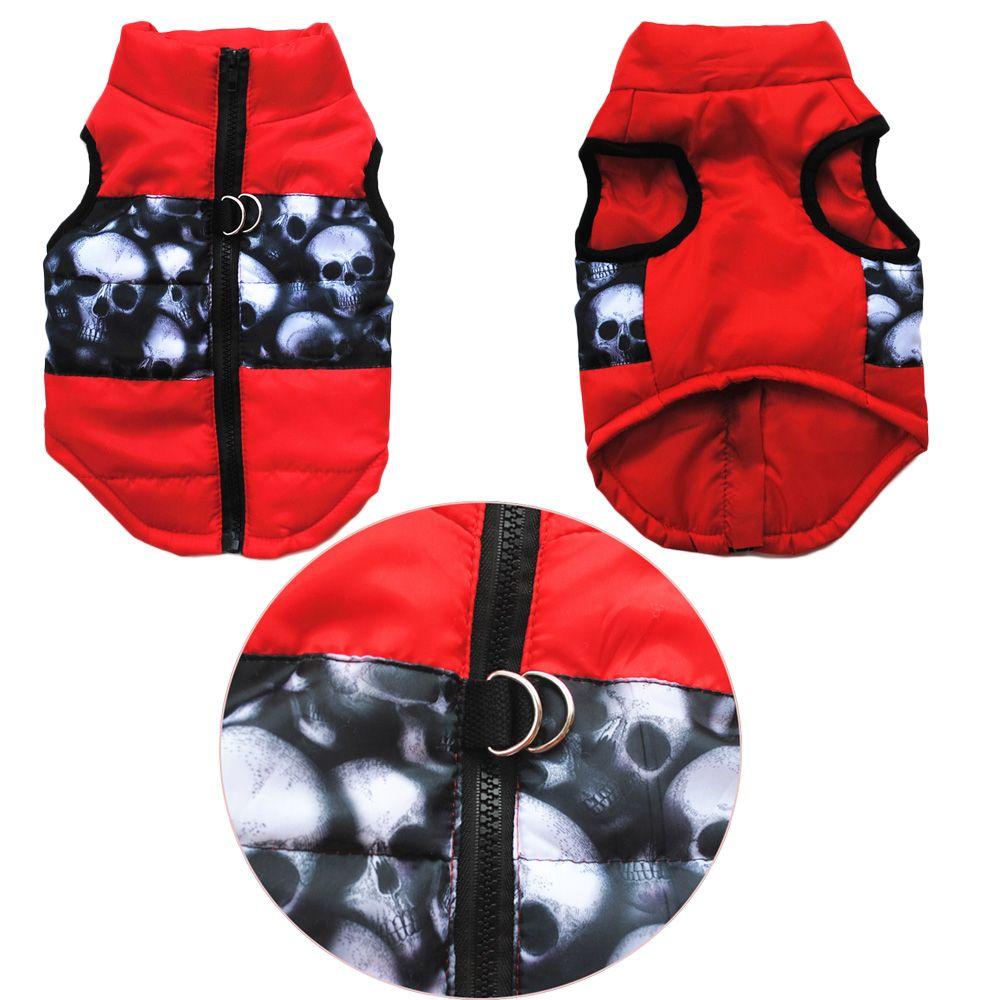 Fashion Outdoor Indoor Apparel Suit Thickened Clothes Dog Vest Pet Warm Coat Puppy Wadded Jacket