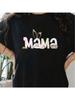 Easter Day T Shirts Wounisex Leopard Mama Bunny Shirts Rabbit Graphic T Shirt Cute Print Wounisex T Shirt, Short Sleeve Round Neck Ca