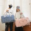 Fashion Casual Yoga Fitness Bag Dry and Wet Separation Swimming Sports Bag Men and Women Lightweight Pluggable Trolley Case Luggage Bag