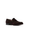 Salvatore Ferragamo Ferragamo Suede Penny Loafers Brown