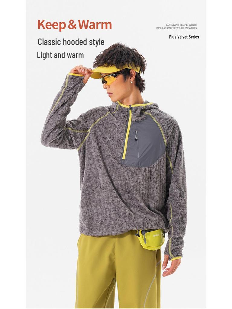 Lightweight Outdoor Autumn Fleece Patchwork Insulation Bag