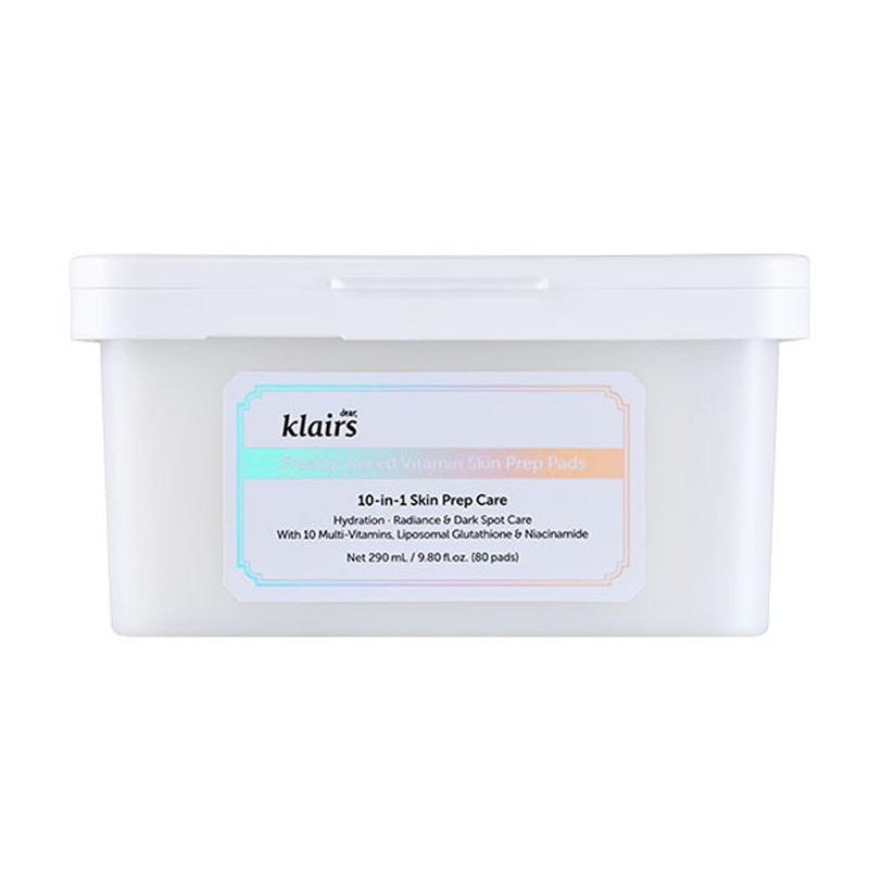 Дорогой, Klairs Freshly Juiced Vitamin Skin Prep Pads - 290 мл (80pcs) 290ml (80pcs)
