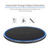 Ultra-Thin 15W Fast Wireless Charger for Apple & Huawei Devices