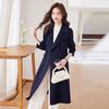 Women's Long Wool Blend Overcoat