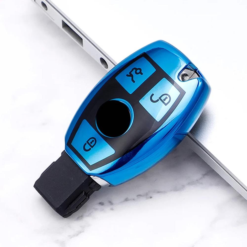 2/3 butoane pentru Mercedes Benz ABGR Clasa GLA GLK W176 W204 W251 W463 TPU moale Husa pentru chei de la distanță de mașină Accesorii Fob