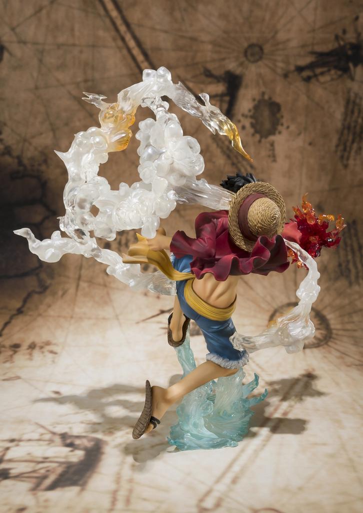 TAMASHII NATIONS Figuarts ZERO Monkey Luffy Gomu Gomu no Fire D. -Battle Ver. Fist-