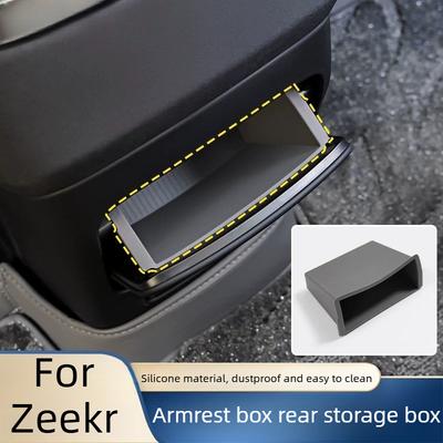 For Zeekr 7X Armrest Rear Storage Box Storage and Finishing Storage Box Interior Special Auto Modification Supplies Accessories