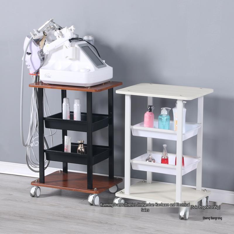 Beauty Salon Small Cart: Bubble & Radar Instrument Base with Water Light