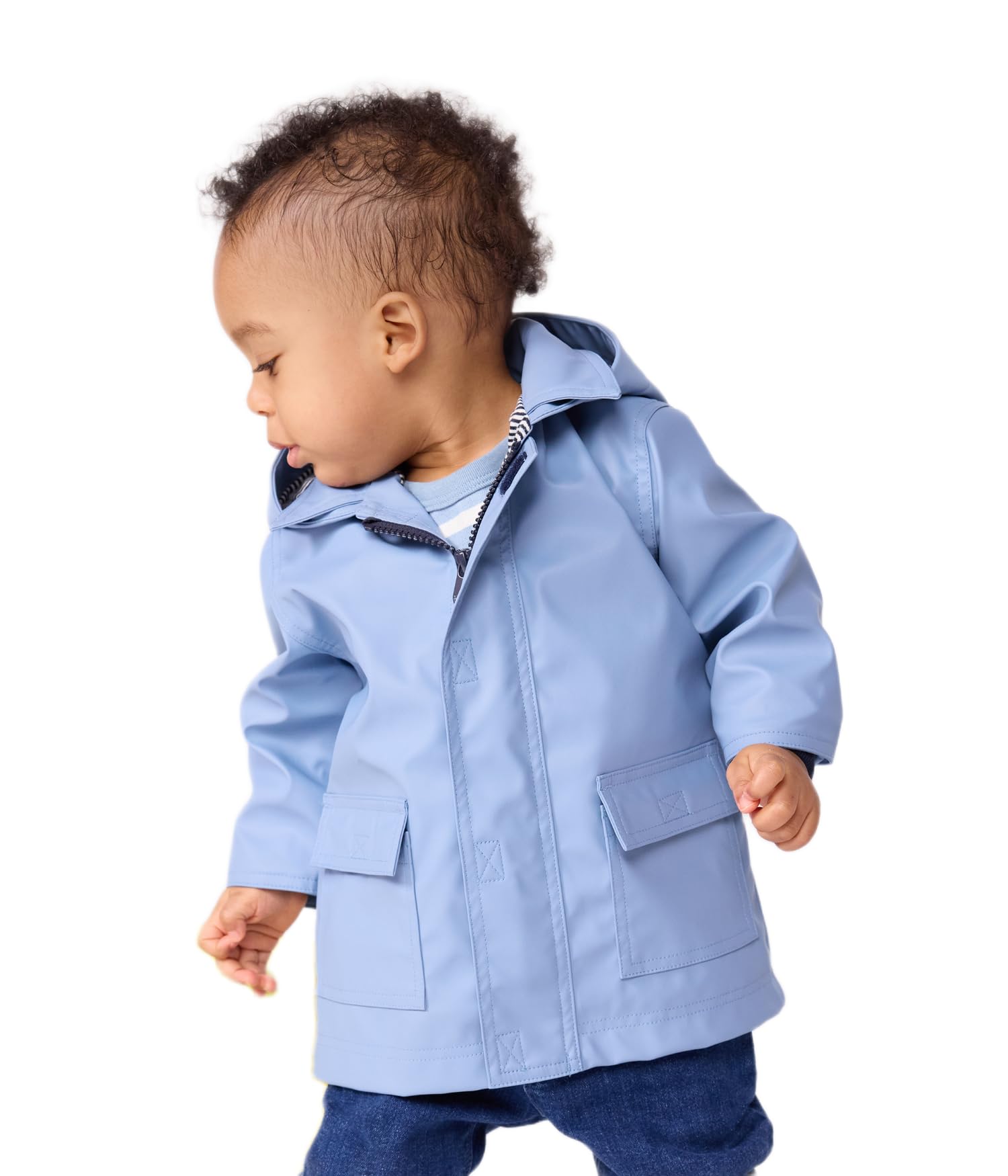

Petit Bateau Yacht Parka Light 24 86cm A0EEB, Blue, Months,