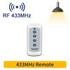 RF 433MHZ Wireless Light Switch 16A Relay Breaker 4 Key Remote Control Switch For Smart Home LED Lamp Wall Garage Doors Switch