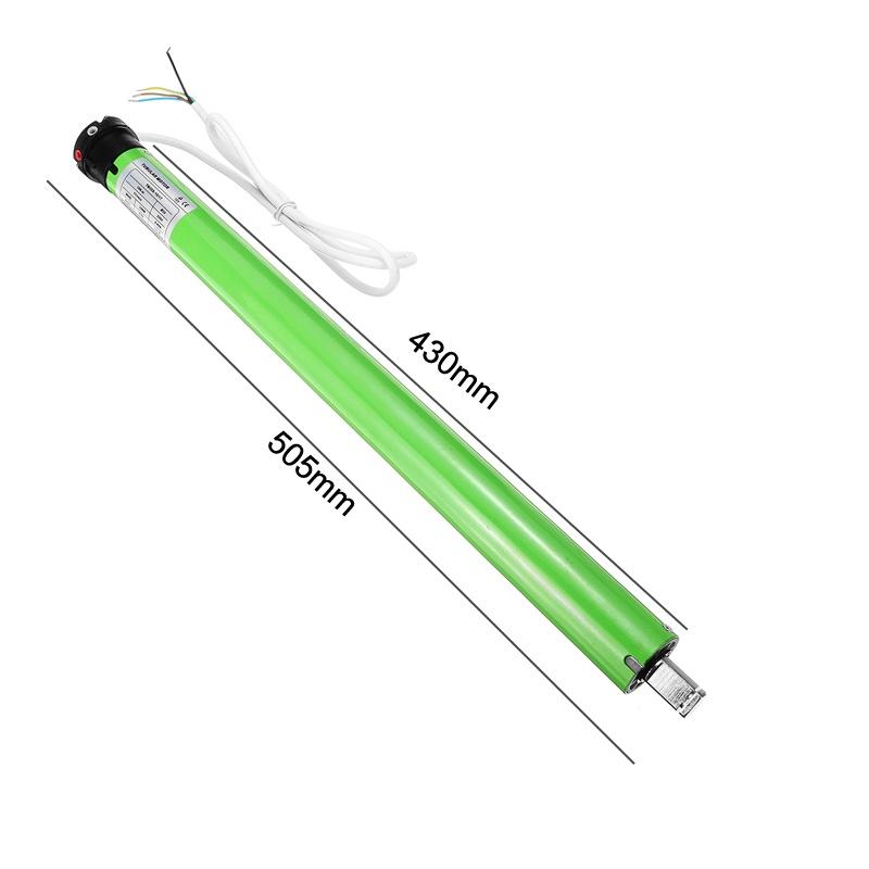 145W Electric Curtain Motorized Rolling Motor Tubular Motor Roller Shade Blind Shutter Anti-theft Window