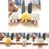 Soft Plush Toast Bread Keychain With Animal Design For Kids And Bags