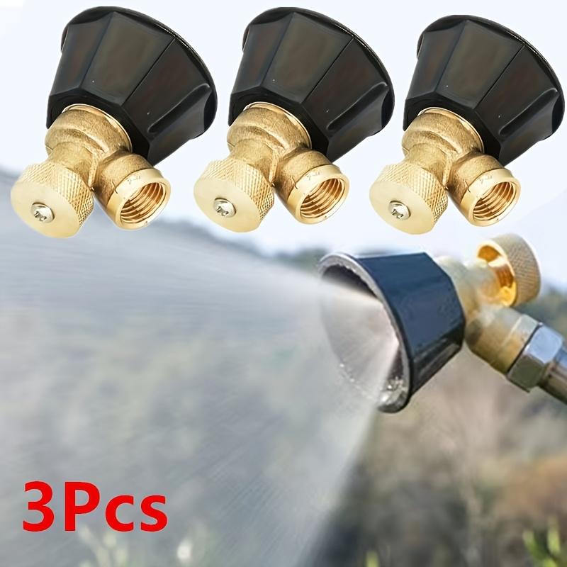 

3pcs Agricultural Atomization Adjustable Sprayer Nozzle Garden Nozzle Sprayer Sprinkler Head Watering Irrigation Tools