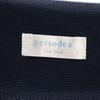 persodea blue label Short sleeve Layered Cut L Navy Women Used