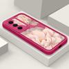 Flower Pattern Soft TPU Case For Samsung Galaxy S26 S25 S24 S23 S22 Ultra S23 FE A57 A17 A56 A55 A15 A16 A36 A37 5G Back Cover