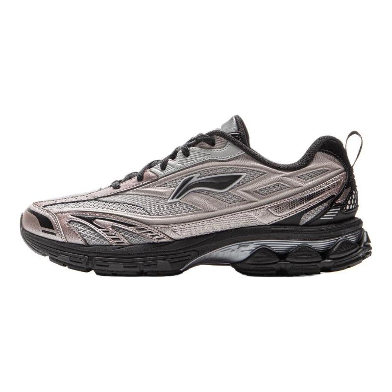 Li-Ning Fuyao 2.0 V2 Men s Low Top Running Shoes Gray Silver ARXV001-2 40