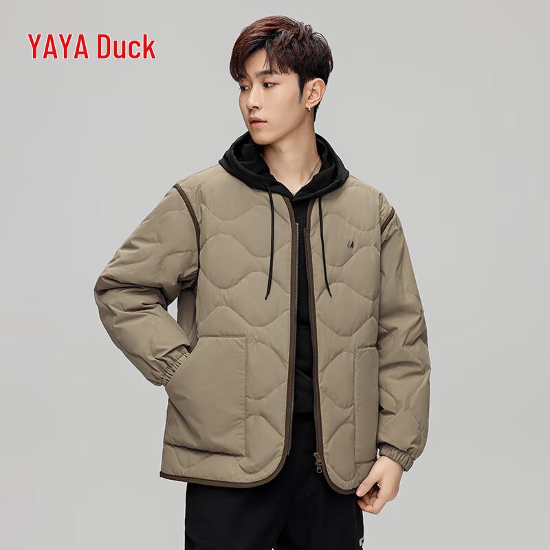 YAYA Men's Lightweight Casual Down Jacket