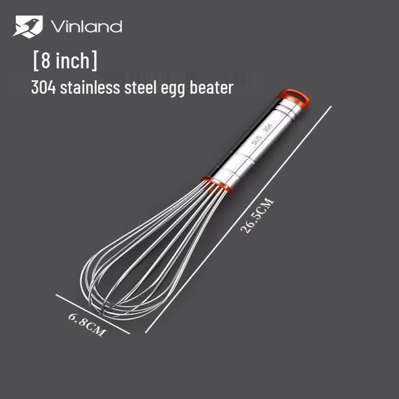 304 Stainless Steel Manual Egg Whisk