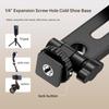 Portable Magnetic Cold Shoe Phone Mount Rack Stand For Phones Featuring Adjustable Arm For Video Shoot Live Broadcasting