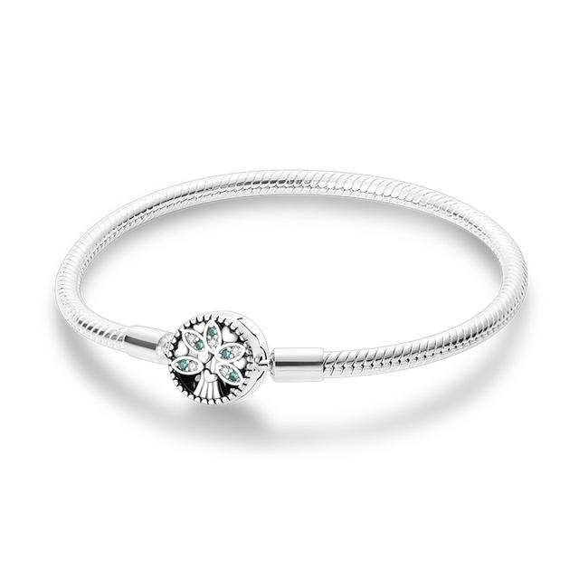 Charm Pandora Catena di sicurezza La famiglia è per sempre