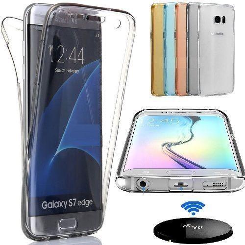 Tpu 360° Shockproof Protective Transparent Soft Case Cover For Iphone Samsung
