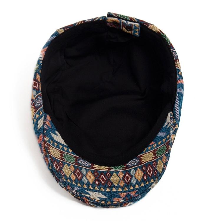 Elegant Embroidered Beret Hat Stylish Unisex Accessory Comfortable Wear For Outdoor Adventures And Social Gatherings