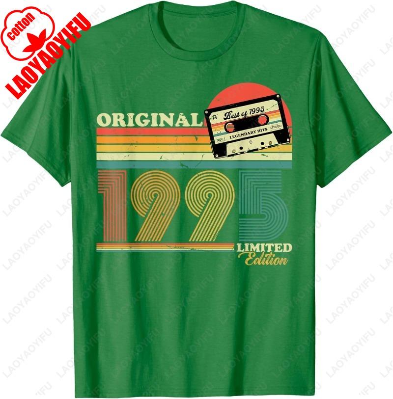 1995 30th Birthday Gift Retro Man Woman TShirt Summer Casual Comfortable Cotton Tops Funny Classics Allmatch Print Shortsleev