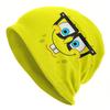 Spongebobed SquarePants Cap Hip Hop Unisex Street Skullies Beanies Hats Spring Warm Multifunction Bonnet Knit Hat