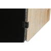 Buffet - Noir - Bois - 4 Tiroirs - 2 Portes - Design Moderne - 120x40x90 cm