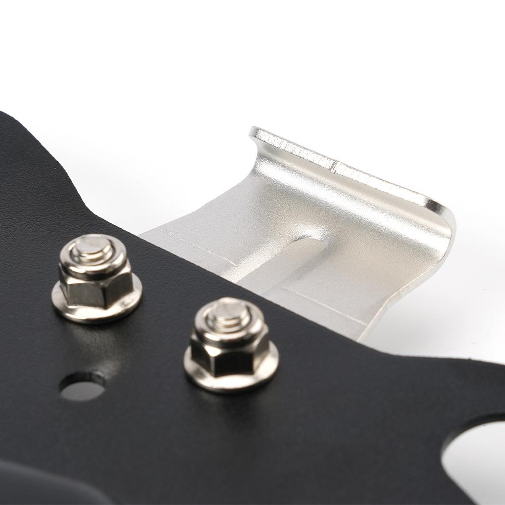 Motorcycle Lock Support Bars with Side Luggage Fasteners and Trunk Pannier Screws for Secure Storage Solutions