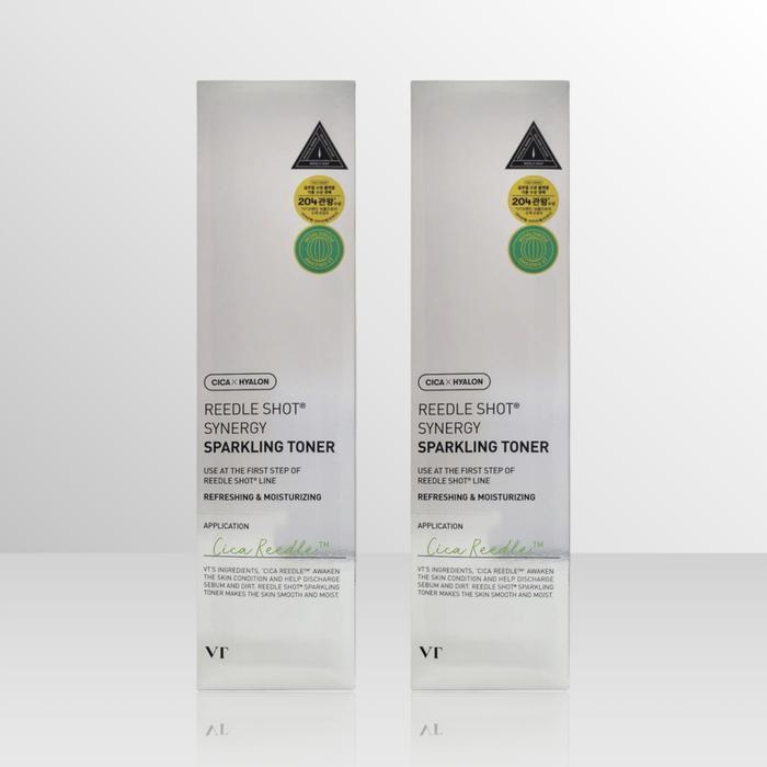 VTCOSMETICS VT Riddleshot Synergy Sparkling Toner (150ml) x 2 / iuy (43378410) Color Basics