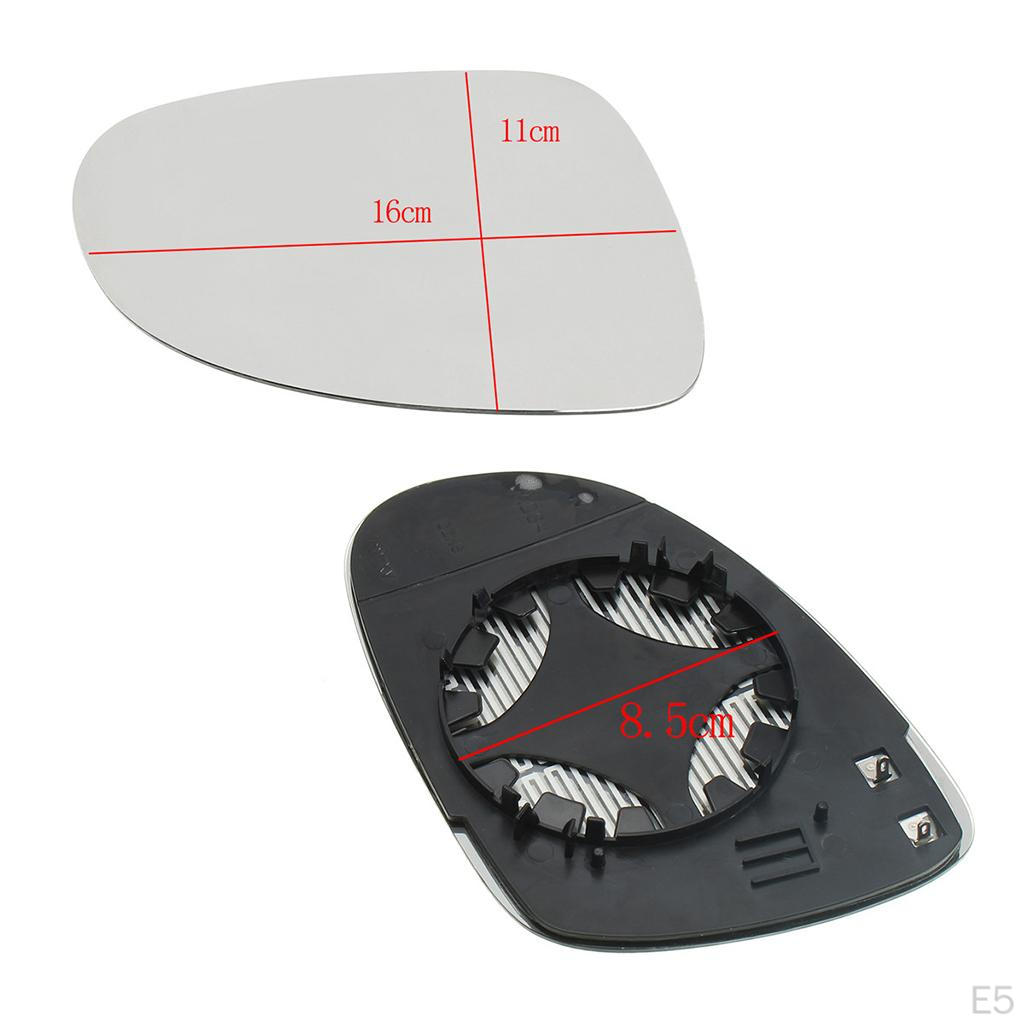 Door Mirror Glass - Heated () Backing Plate Included Type