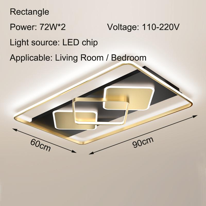 New LED Indoor Ceiling Lamp Home Bedroom Living Room Ceiling Lamp Modern Simple Villa Room Lighting Decoration Light