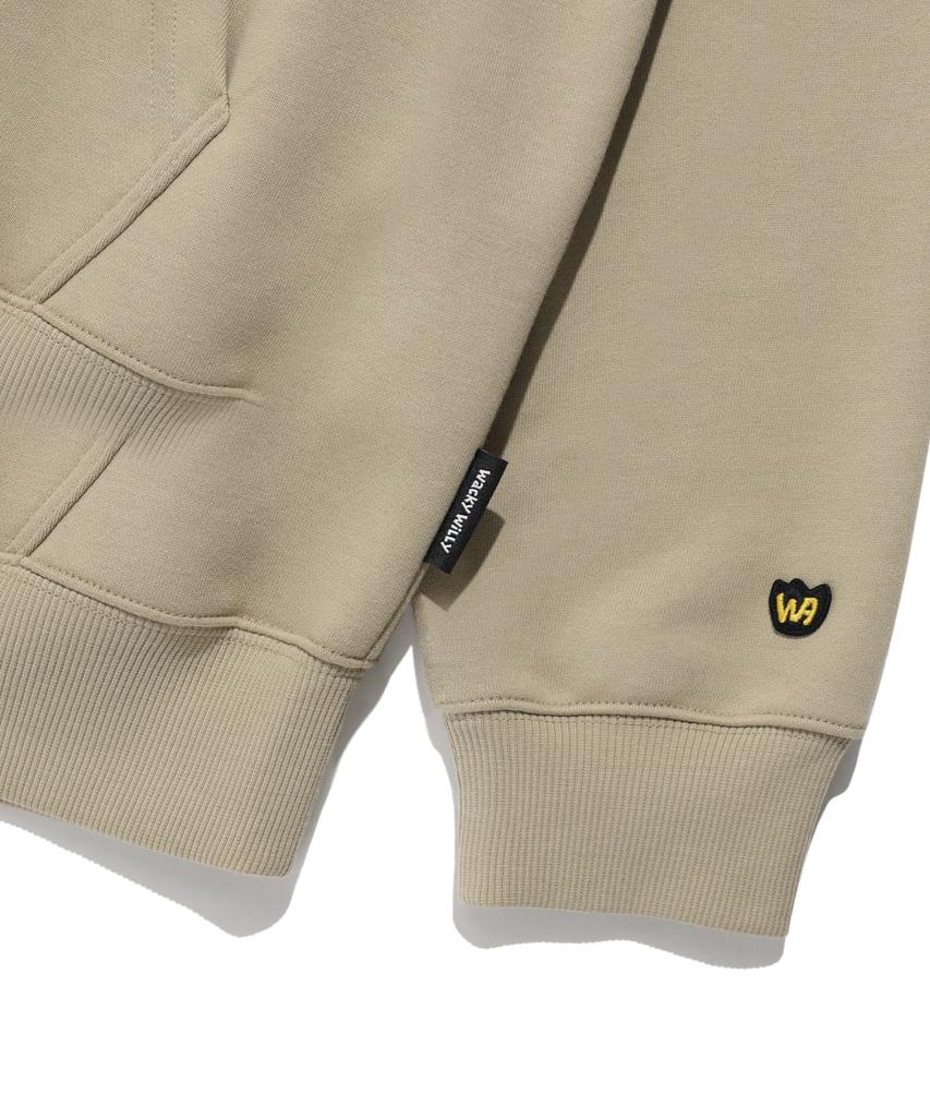 Sketch Graphic Hoodie Sweatshirt Khaki