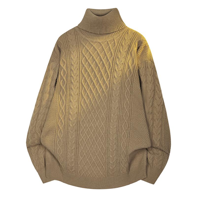 New Loose Sweater Men's Round Neck Bottoming Sweater Sweater