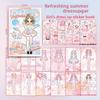 Princess Dress Up Sticker Album With Handmade Paper For Girls And Kids Craft Scene