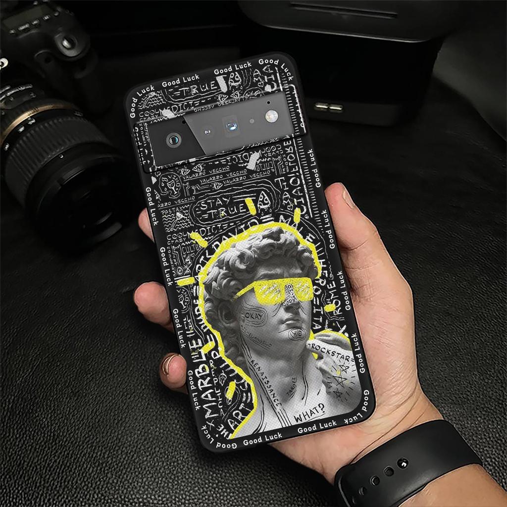 Etui TPU na telefon Google Pixel 6 Pro Miękkie etui Pyłoszczelne Wodoodporne Modny design Trwałe Kreskówkowe Pełne pokrycie Słodkie
