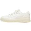 Slip-Resistant Breathable Low-Top Skateboard Shoes Women's White Sneakers 122038042-1