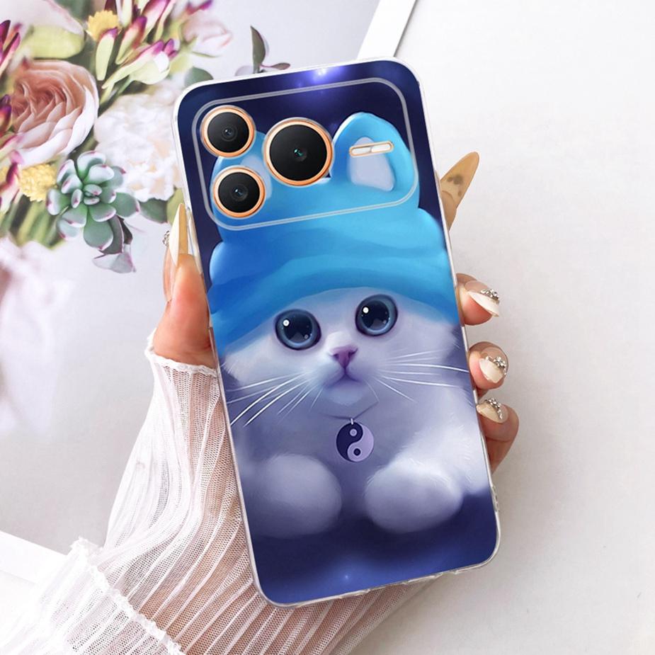 For Honor Power 2 5G Case SER-AN00 Luxury Girl Peacock Painted Cover Soft Slim Phone Case For Honor Power Power2 5G Fundas Coque