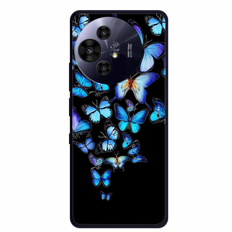 Coque For TCL 50 Pro NxtPaper 5G Case Shockproof Black Silicone Soft TPU Back Cover For TCL 50 Pro NxtPaper Phone Case Cartoon