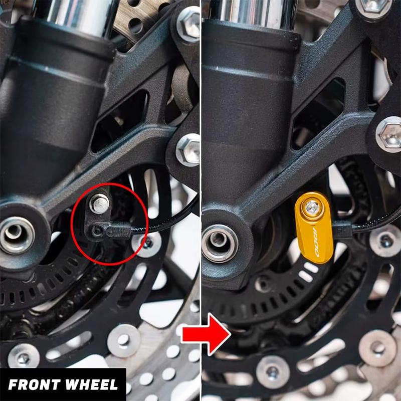 For GSXS GSXR GSR 750 950 1000 GT GSXS750 GSXR1000 GSXS1000 GSX-R GSX-S GSR750 Front Wheel ABS Sensor Protection Guard Cover