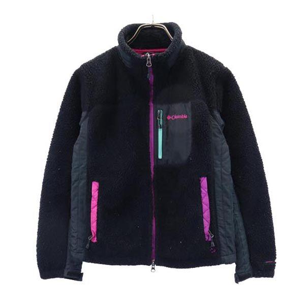 

Columbia Cotton filling Fleece jacket S Black series Outdoors Women Used