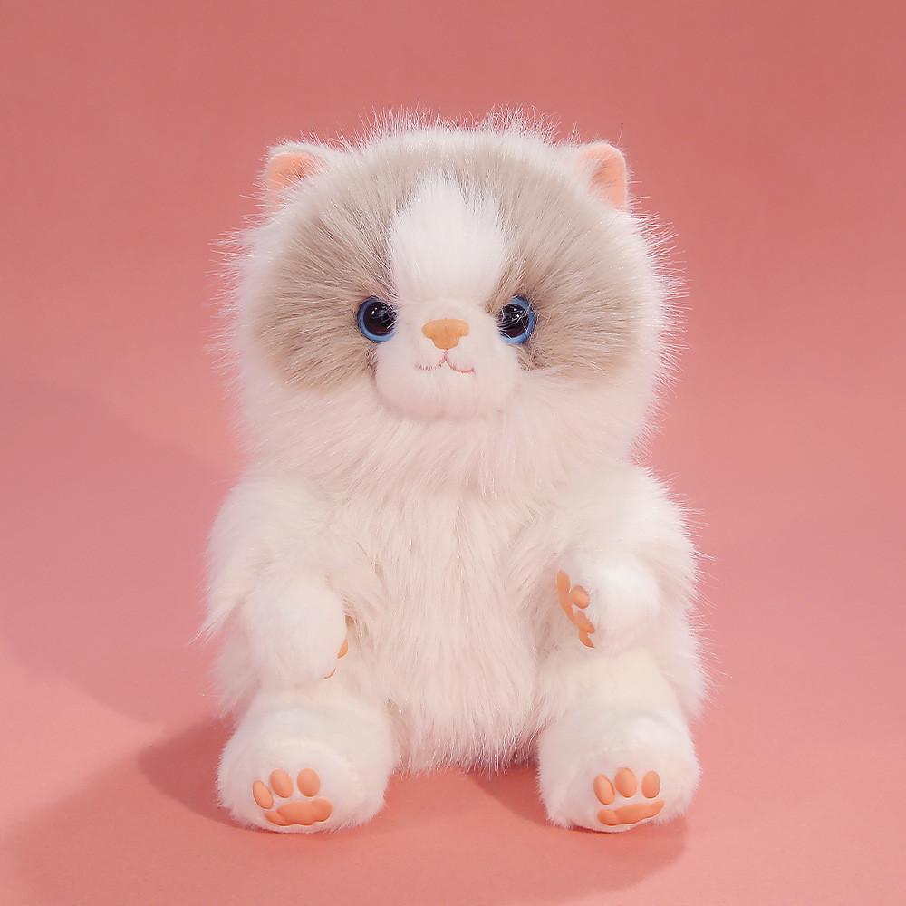 Plush Cat Keychain With Soft Short Pile Cotton For Gift And Decoration